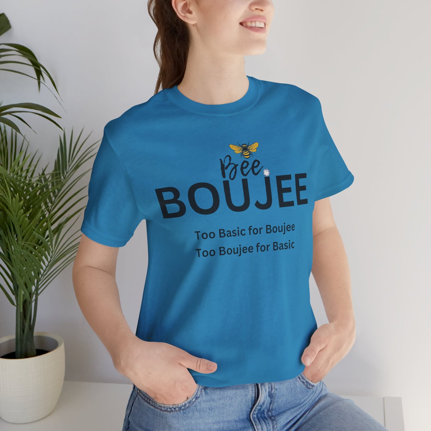 Bee Boujee“Too Basic / Too Boujee” Tee