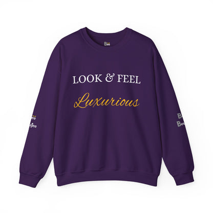 Look & Feel Luxurious - Heavy Blend™ Dark Colors Crewneck Sweatshirt