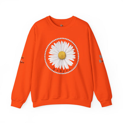 Boujee Daisy - Heavy Blend™ Light Colors Crewneck Sweatshirt