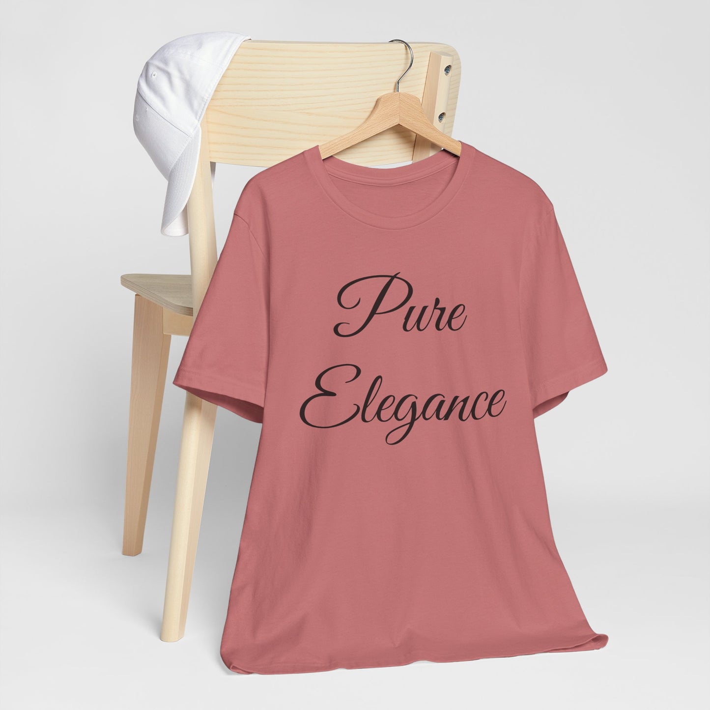 Pure Elegance Scripted Jersey Tee