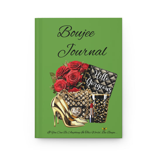 Hardcover "Boujee" Journal Matte GREEN