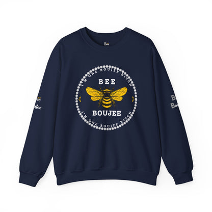 I'm One Boujee Bitch - Heavy Blend™ Dark Colors Crewneck Sweatshirt