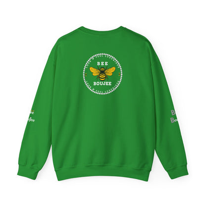 All That + Extra = Boujee - Heavy Blend™ Light Colors Crewneck Sweatshirt