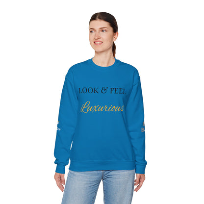Look & Feel Luxurious - Heavy Blend™ Light Colors Crewneck Sweatshirt