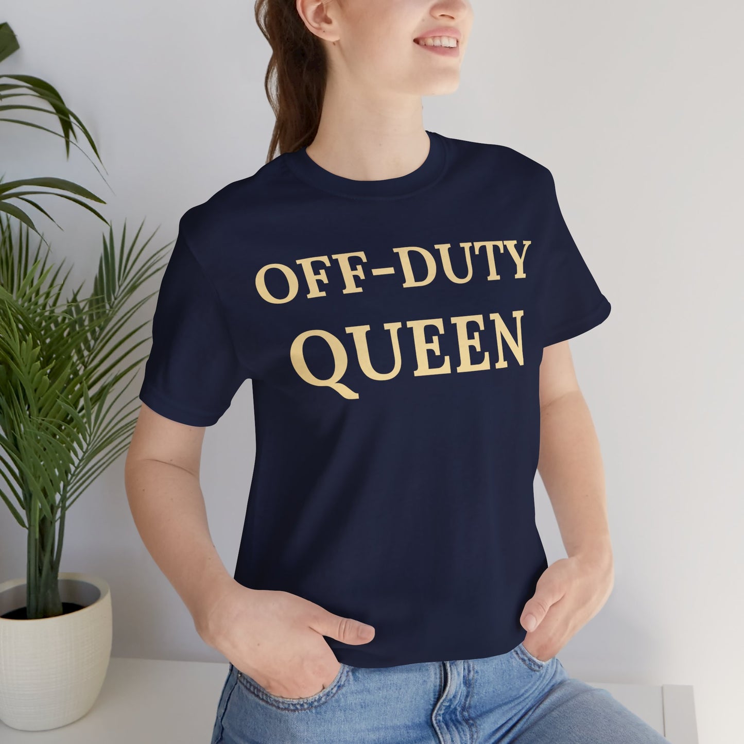 Off-Duty Queen - Luxe Statement Tee