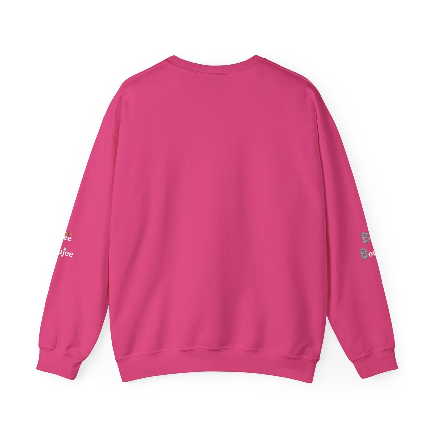 "Beeing" Boujee Ain't Easy- Heavy Blend™ Light Colors Crewneck Sweatshirt