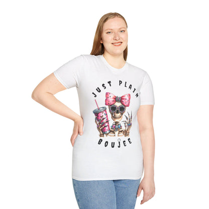 Halloween Just Plain Boujee - Softstyle T-Shirt