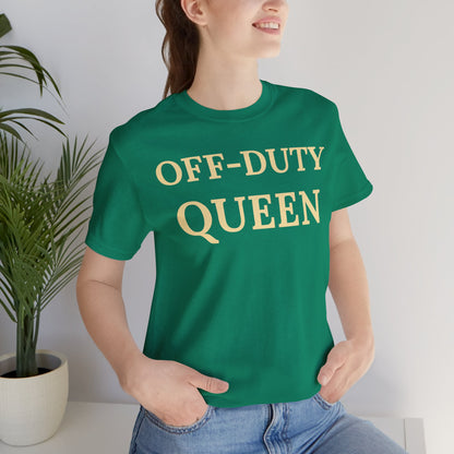 Off-Duty Queen - Luxe Statement Tee