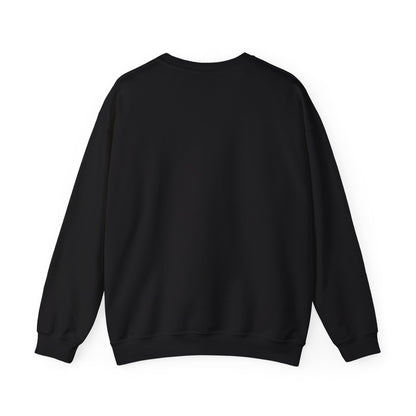Bee Boujee - Boujee Smiley Face Turquoise in Pearls Heavy Blend™ Dark Colors Crewneck Sweatshirt