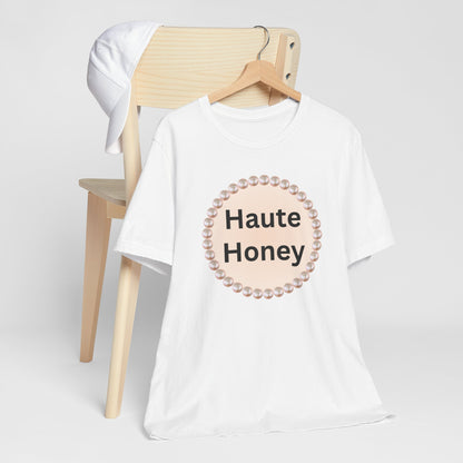 Haute Honey Pearl-Framed Luxe Tee