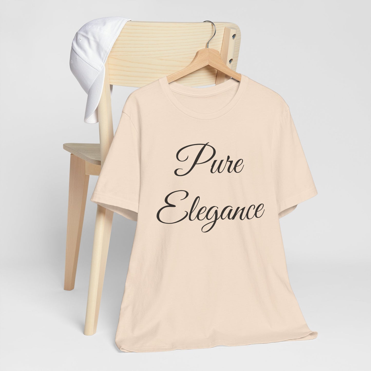 Pure Elegance Scripted Jersey Tee