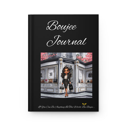 Hardcover Boujee Journal Matte BLACK