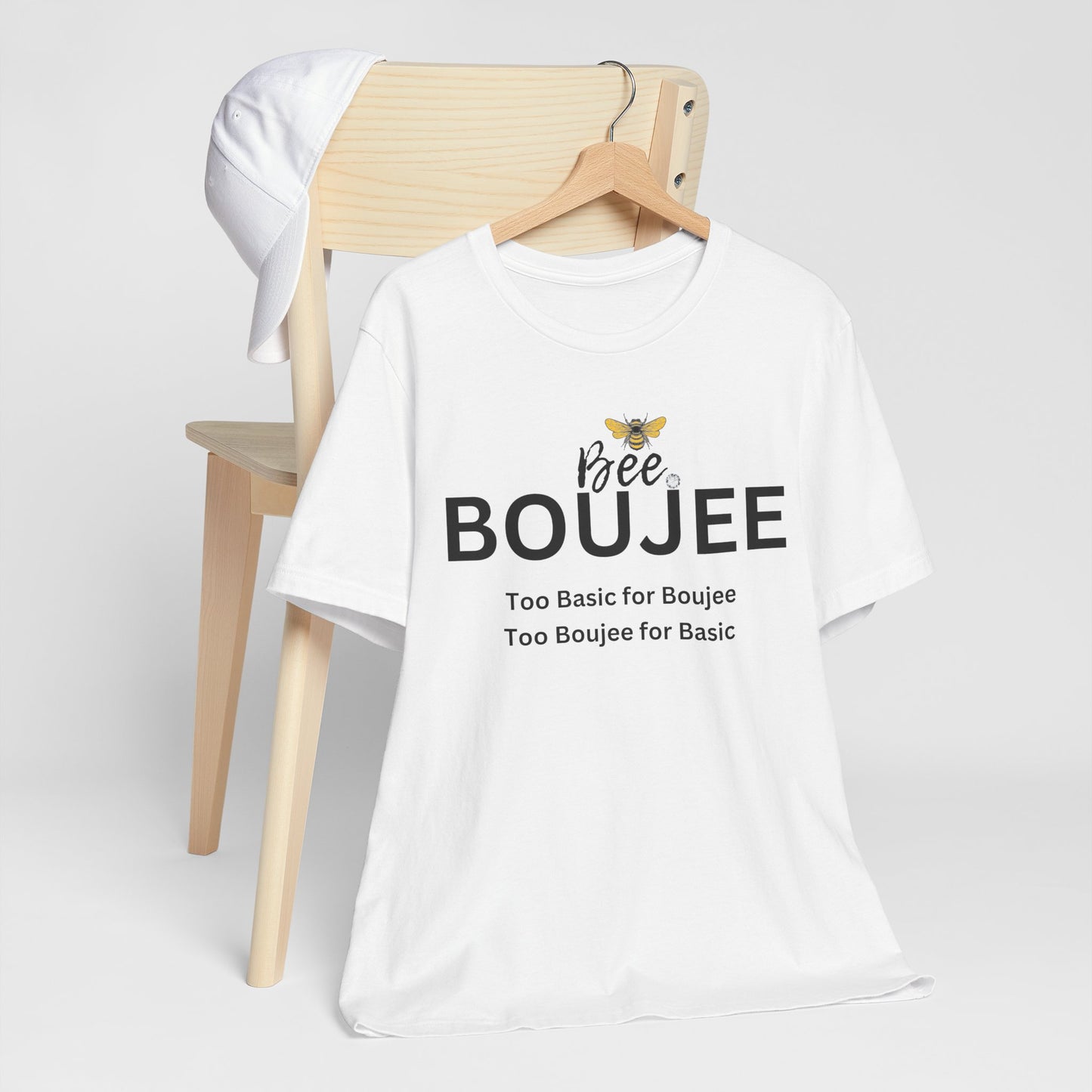 Bee Boujee“Too Basic / Too Boujee” Tee