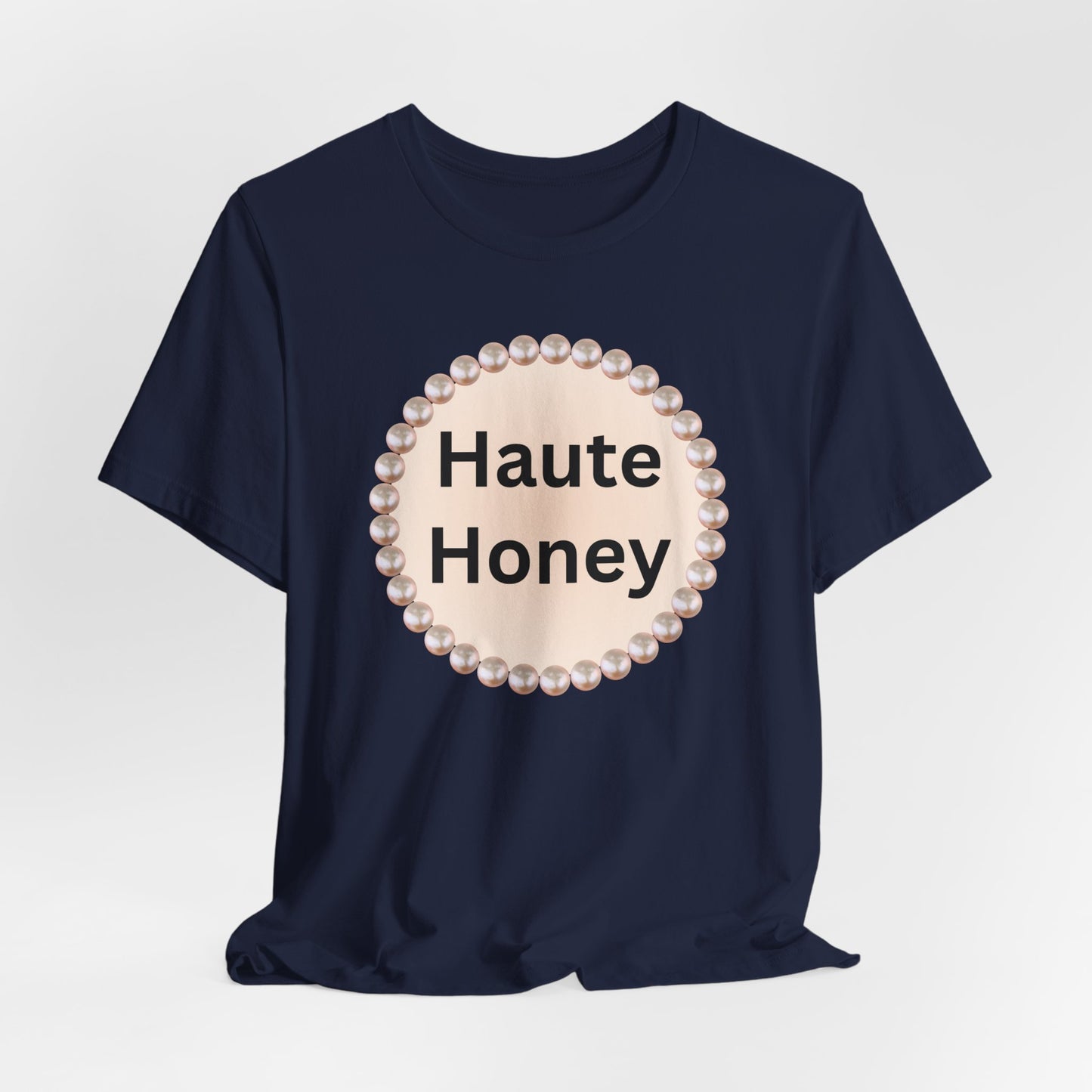Haute Honey Pearl-Framed Luxe Tee