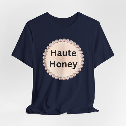 Haute Honey Pearl-Framed Luxe Tee