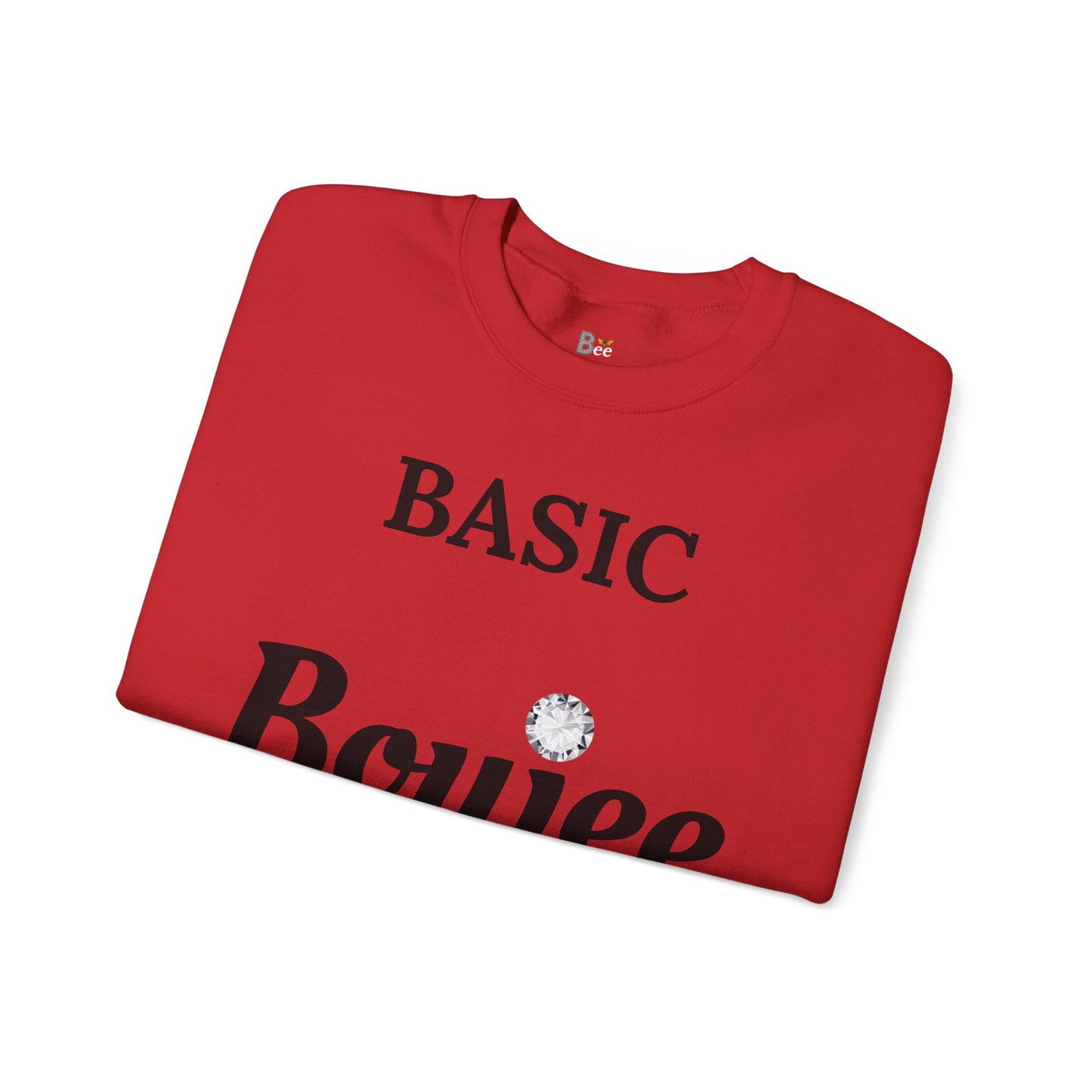 Basic Boujee Blessed - Heavy Blend™ Light Colors Crewneck Sweatshirt