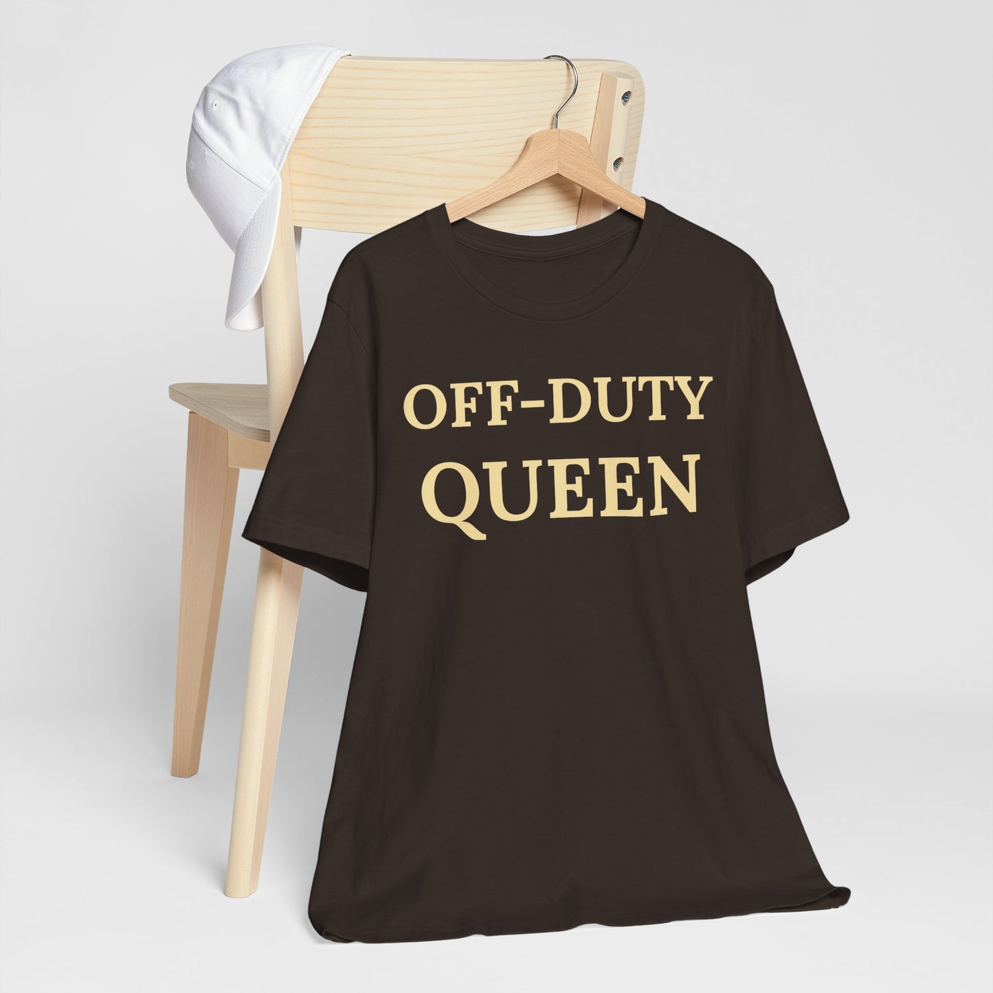 Off-Duty Queen - Luxe Statement Tee