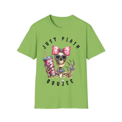 Halloween Just Plain Boujee - Softstyle T-Shirt