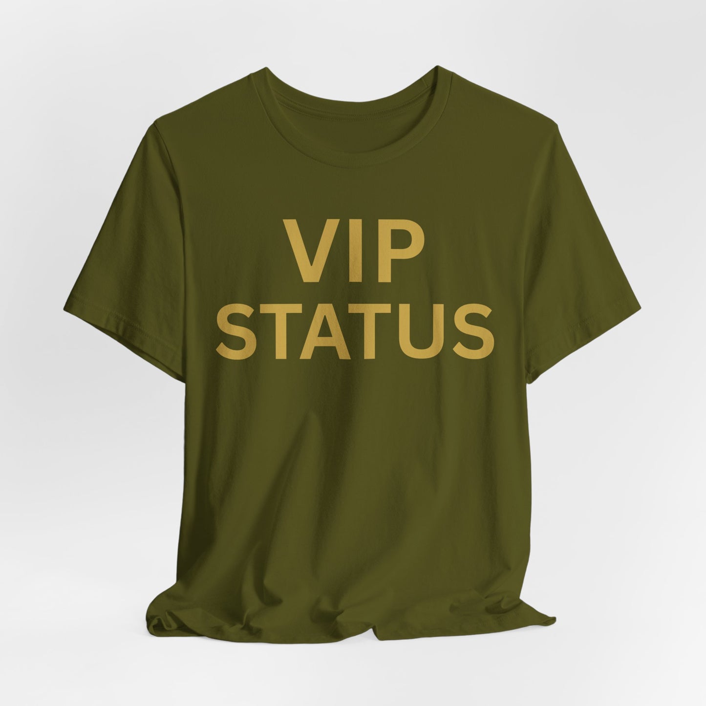 VIP STATUS Tee — Luxe Minimalist Statement