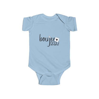 Boujee Baby -  Infant Fine Jersey Bodysuit Short Sleeve