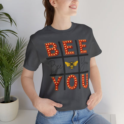 Bee You Marquee Tic-Tac-Toe Tee