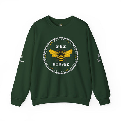 Basic Boujee Blessed - Heavy Blend™ Dark Colors Crewneck Sweatshirt