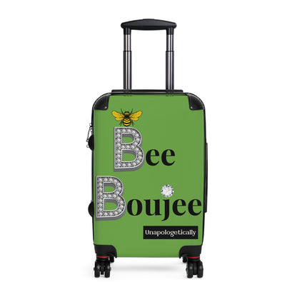 Bee Boujee Luggage - GREEN