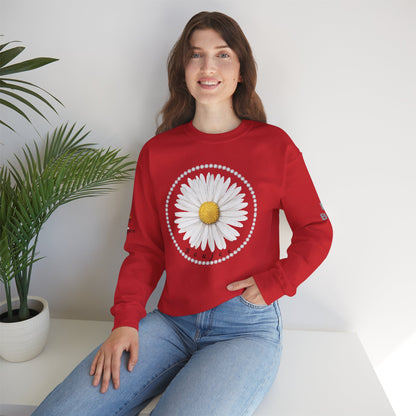 Boujee Daisy - Heavy Blend™ Light Colors Crewneck Sweatshirt