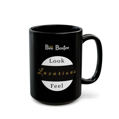 Feeling Boujee - Mug BLACK 15oz