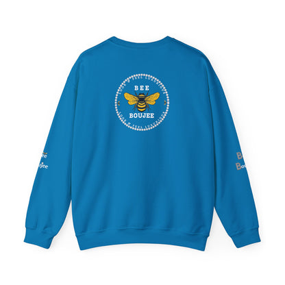 All That + Extra = Boujee - Heavy Blend™ Light Colors Crewneck Sweatshirt