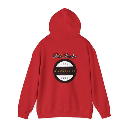 Halloween Booo in Boooujee Heavy Blend™ Hooded Sweatshirt