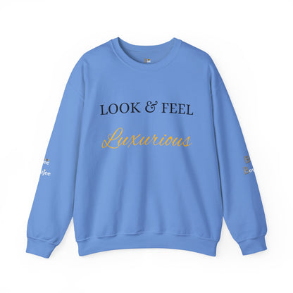 Look & Feel Luxurious - Heavy Blend™ Light Colors Crewneck Sweatshirt