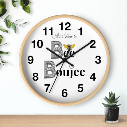 "Bee" Boujee - Wall Clock