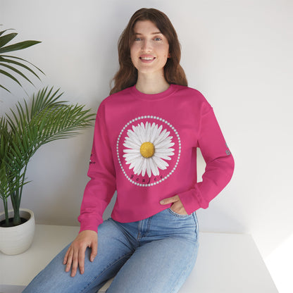Boujee Daisy - Heavy Blend™ Light Colors Crewneck Sweatshirt