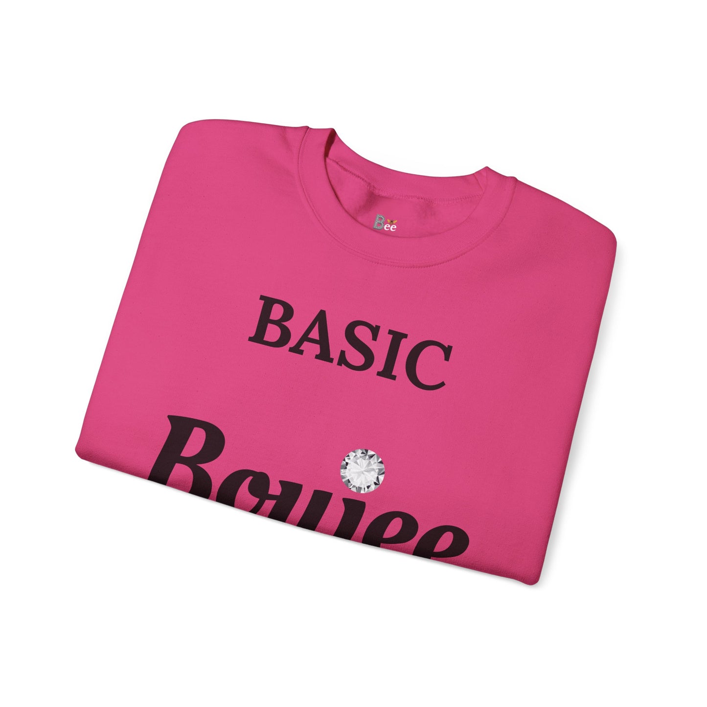 Basic Boujee Blessed - Heavy Blend™ Light Colors Crewneck Sweatshirt