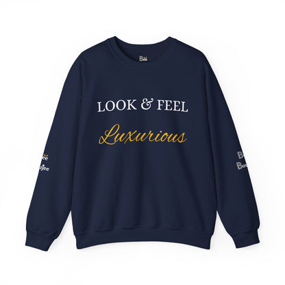 Look & Feel Luxurious - Heavy Blend™ Dark Colors Crewneck Sweatshirt