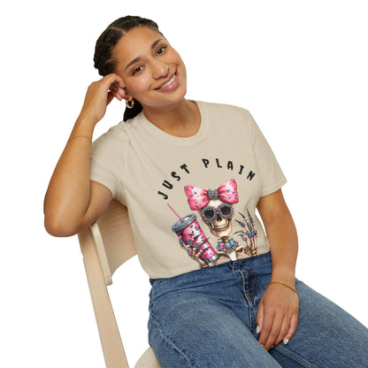 Halloween Just Plain Boujee - Softstyle T-Shirt