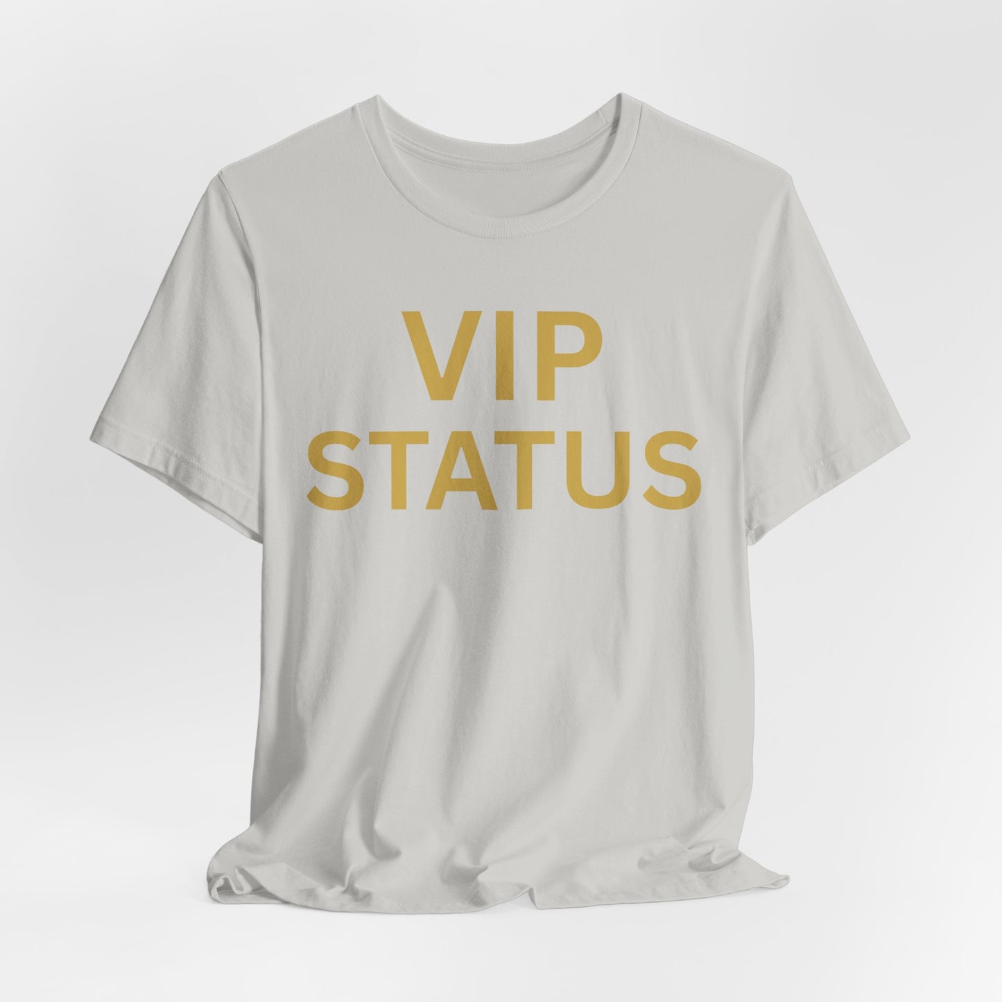 VIP STATUS Tee — Luxe Minimalist Statement
