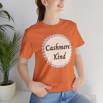 Cashmere Kind Pearl-Framed Luxe Tee