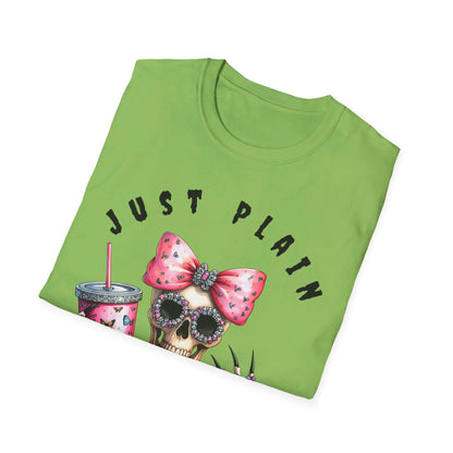 Halloween Just Plain Boujee - Softstyle T-Shirt