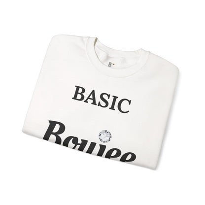 Basic Boujee Blessed - Heavy Blend™ Light Colors Crewneck Sweatshirt