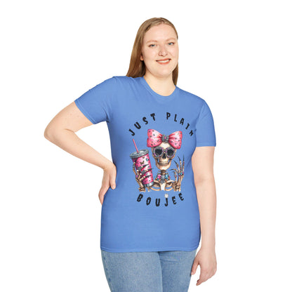 Halloween Just Plain Boujee - Softstyle T-Shirt