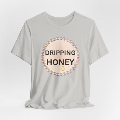 Dripping Honey Pearl-Framed Luxe Tee