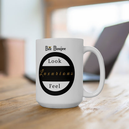 Boujee In My BMW - Mug WHITE 15oz