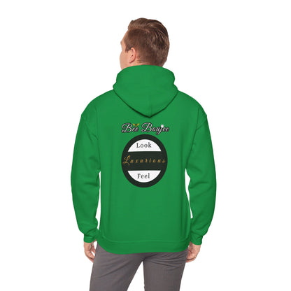 Halloween Booo in Boooujee Heavy Blend™ Hooded Sweatshirt