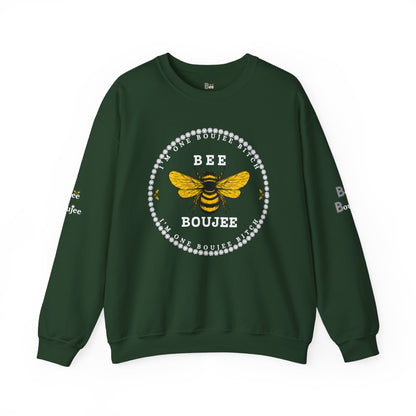 I'm One Boujee Bitch - Heavy Blend™ Dark Colors Crewneck Sweatshirt