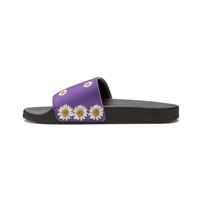 Bee Boujee - LIGHT PURPLE Flowers Women's Removable-Strap Sandals