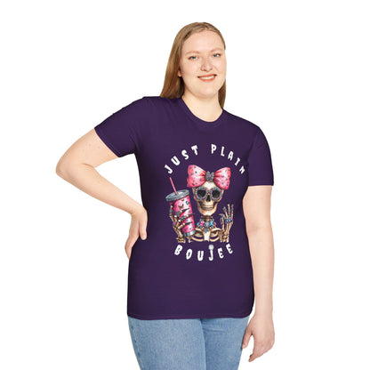 Halloween Just Plain Boujee - Softstyle T-Shirt