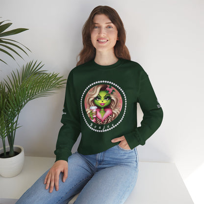 Boujee "Gritch" - Heavy Blend™ Dark Colors Crewneck Sweatshirt