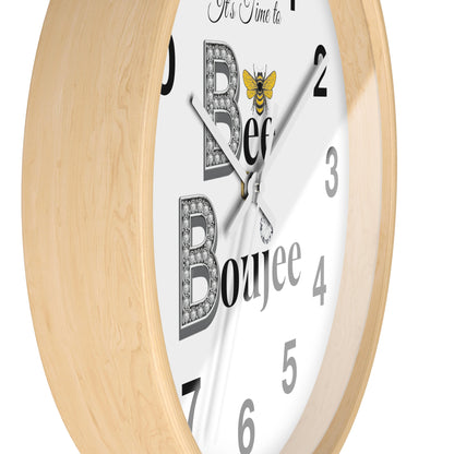 "Bee" Boujee - Wall Clock
